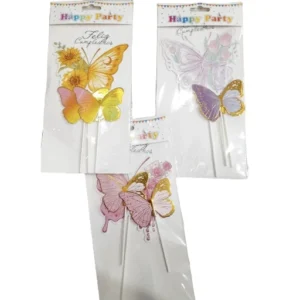 Topper mariposa