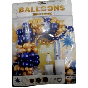 Kit grande azul y dorado