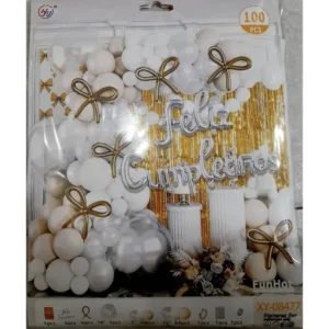 Kit grande blanco y moño