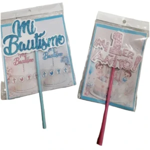 Mi bautismo mi 1er añito toppers