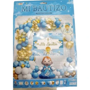 Kit grande bautismo azul