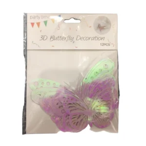 Mariposa 3d para torta